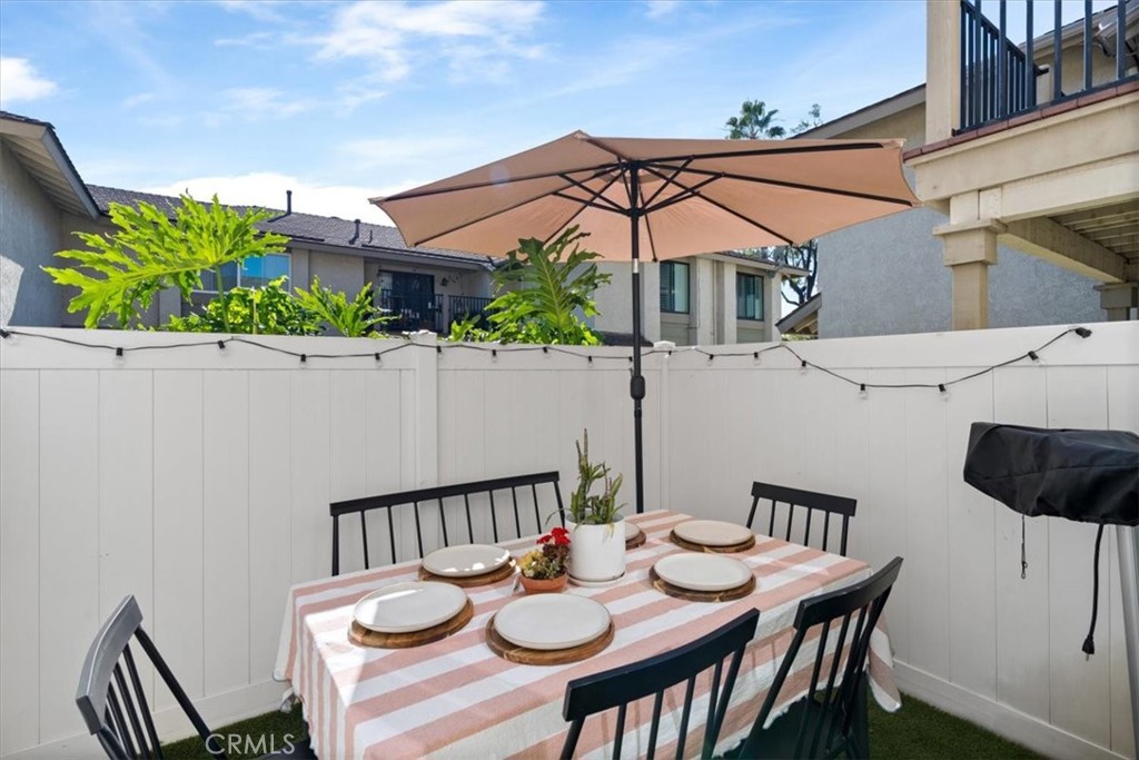16873 Donwest Tustin, CA 92780 - Photo 25 of 42 a table and chairs in the patio