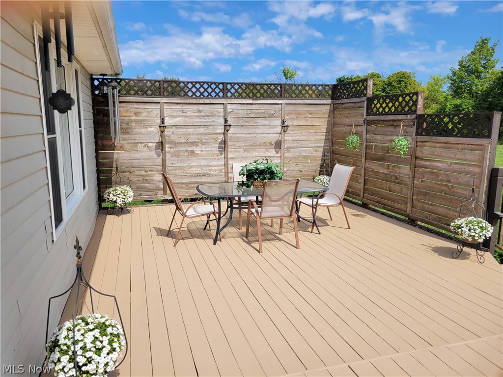 4593 Webb Road Perry, OH 44081 - Photo 25 of 26 Freshly Stained Deck 8/2022