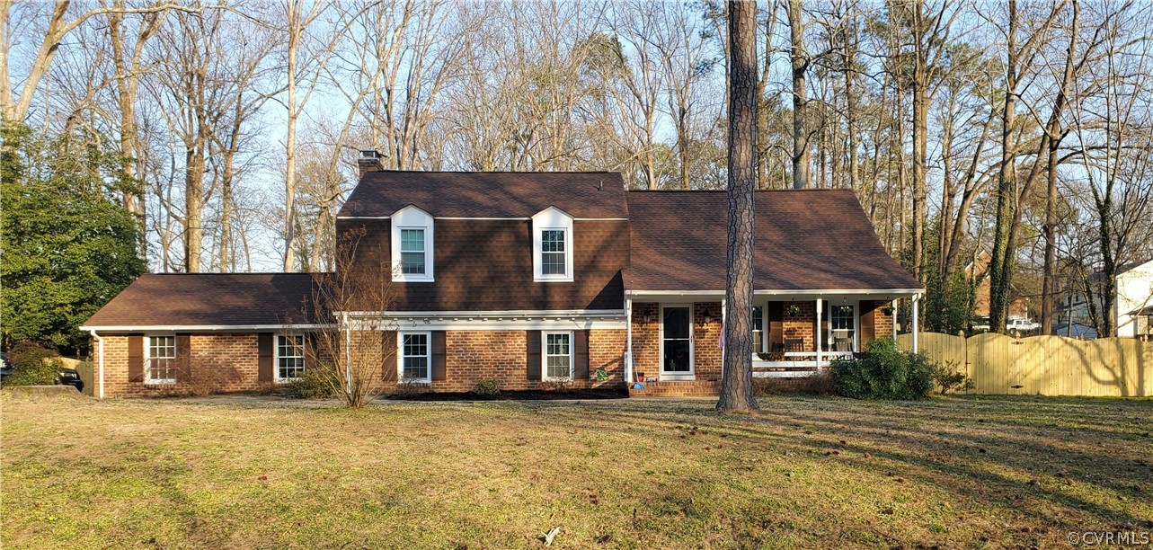 12901 Silver Crest Road Chester, VA 23831 - Photo 1 of 42 front view of a house with a big yard