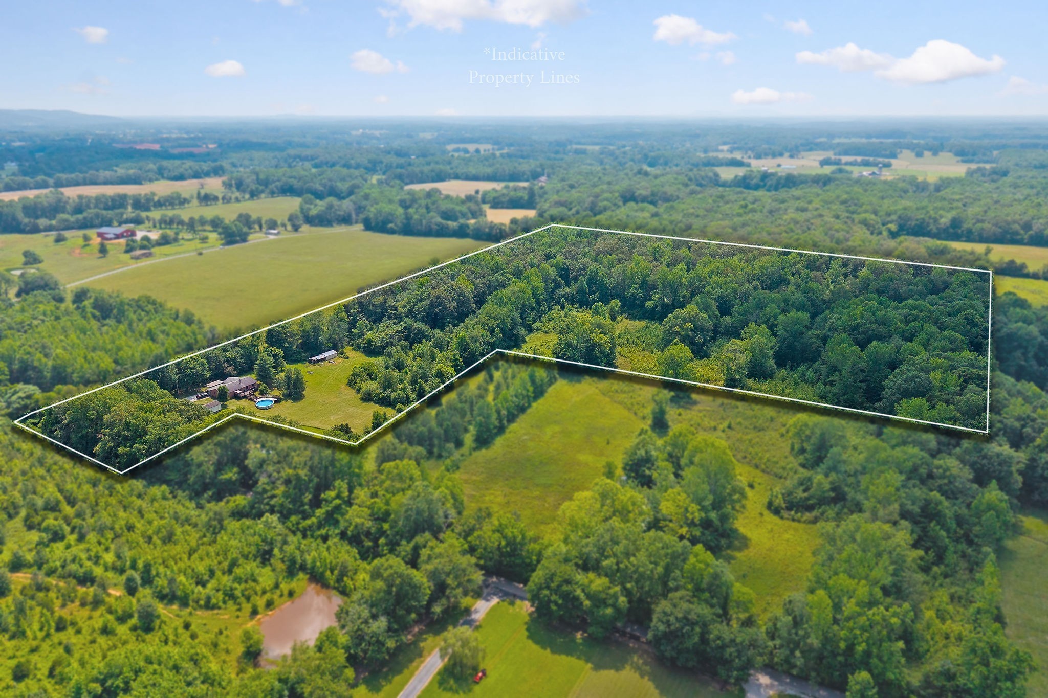 618 Cash Dollar Road Walling, TN 38587 - Photo 52 of 60 an aerial view of residential houses with outdoor space and swimming pool