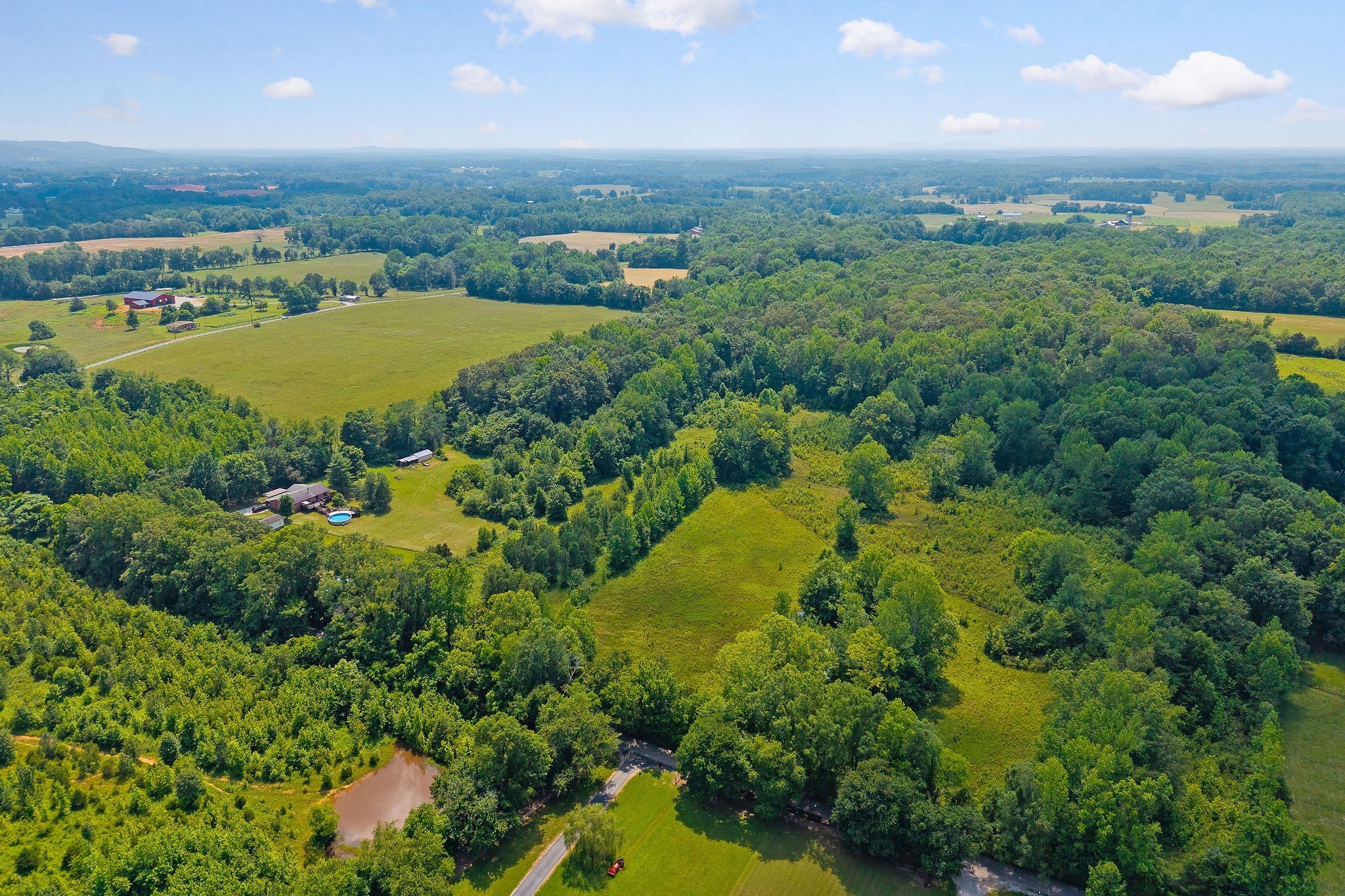 618 Cash Dollar Road Walling, TN 38587 - Photo 53 of 60 an aerial view of residential houses with outdoor space and trees