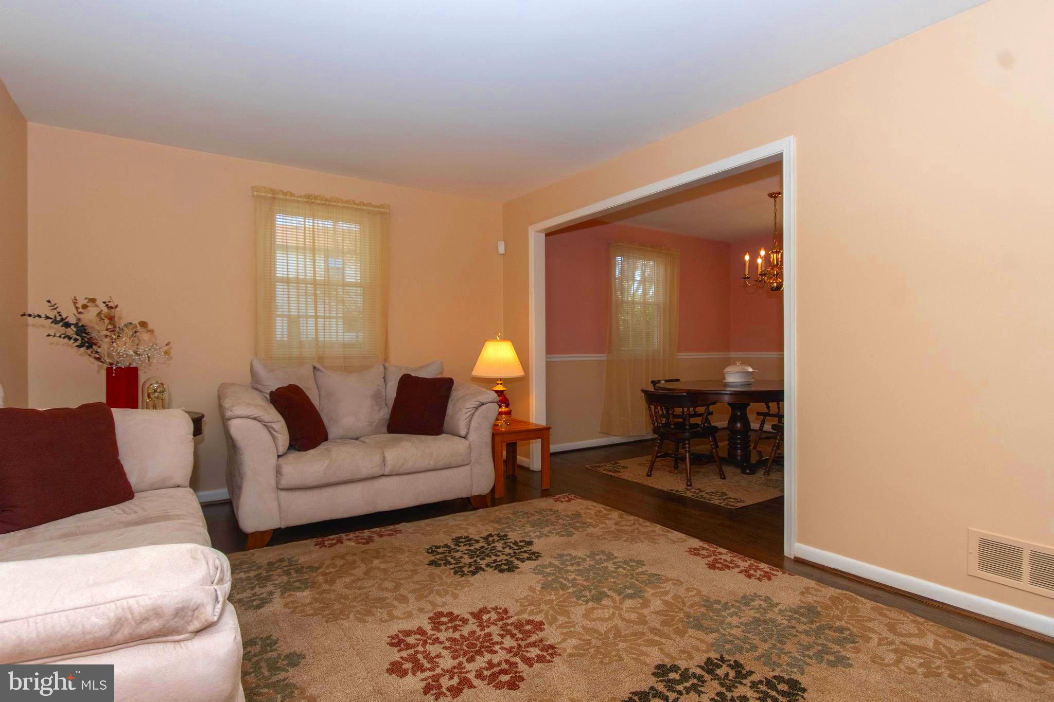503 West Ring Factory Road Bel Air, MD 21015 - Photo 13 of 52 Living Room Connects to Dining Area