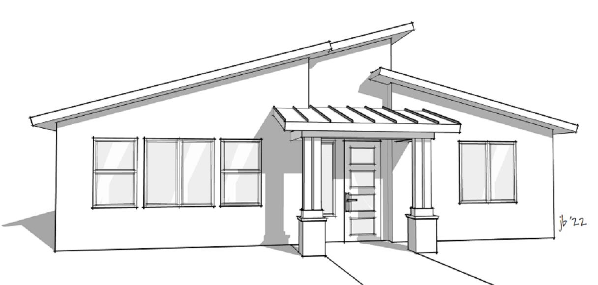 1644 Tungsten Way Fruita, CO 81521 - Photo 12 of 17 a black and white photo of a house