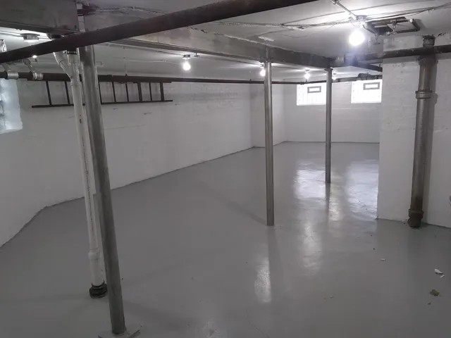 a view of water heater room