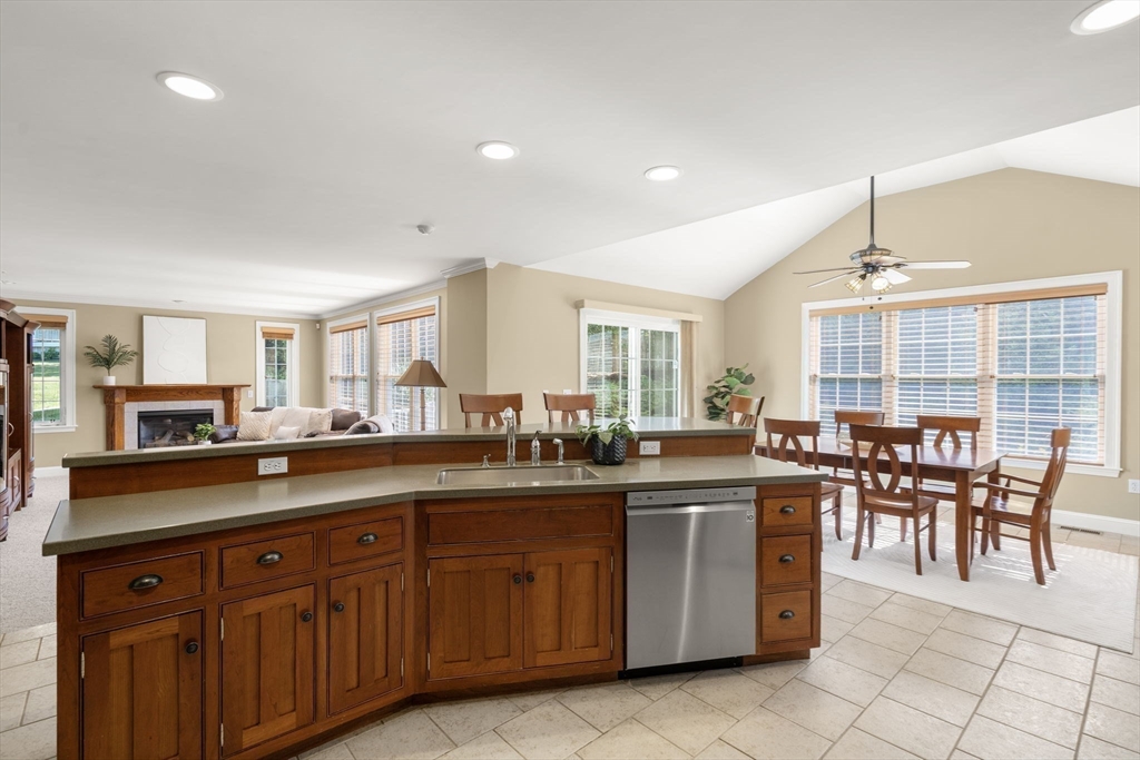 1 Austin Way Natick, MA 01760 - Photo 10 of 27 a kitchen with lots of counter top space