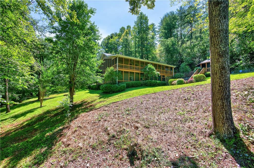 200 Bahn Innsbruck Helen, GA 30545 - Photo 47 of 84 a view of a backyard with a small yard