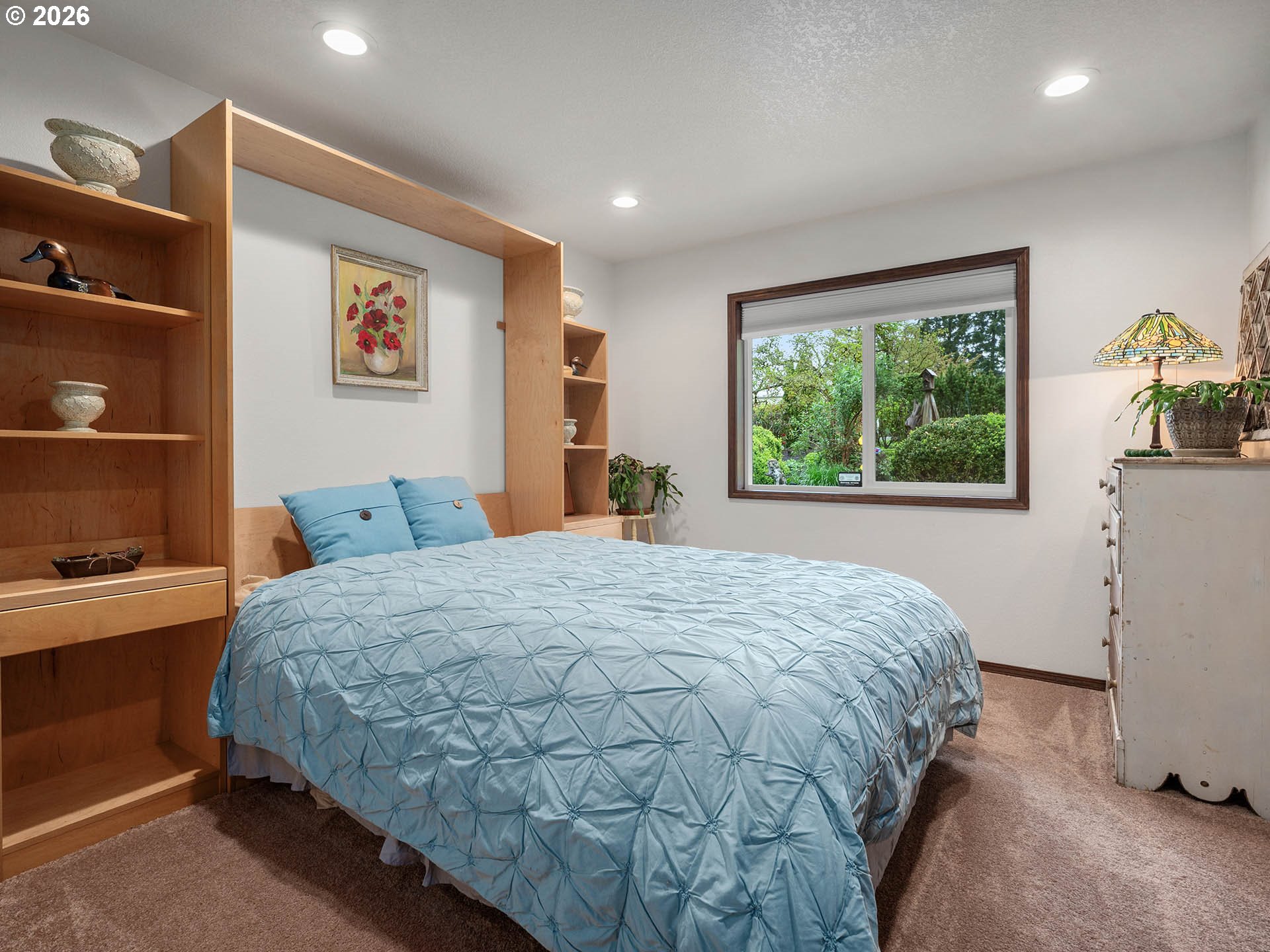45045 Northwest Elk Mountain Road Banks, OR 97106 - Photo 18 of 48 a bedroom with a bed and a window