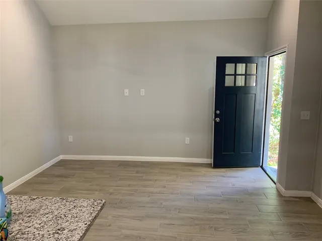 wooden floor in an empty room