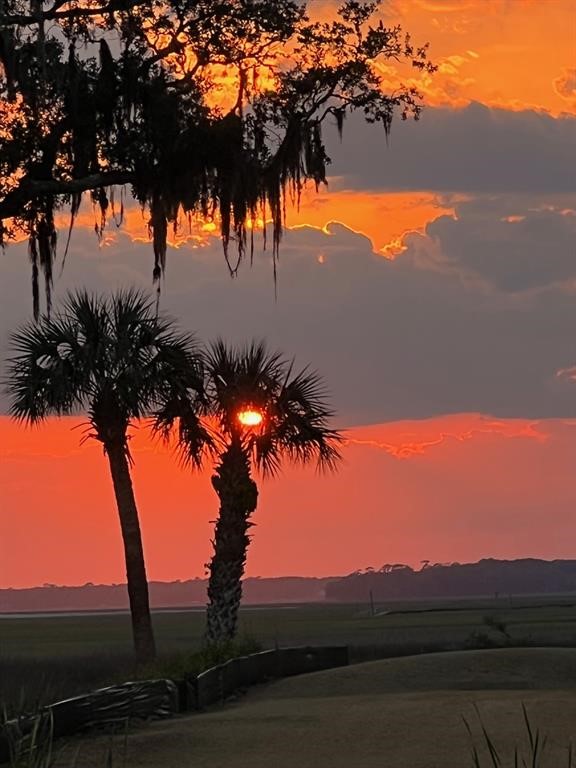 3051 Sea Marsh Road Fernandina Beach, FL 32034 - Photo 35 of 37 Sunset photo taken by homeowner