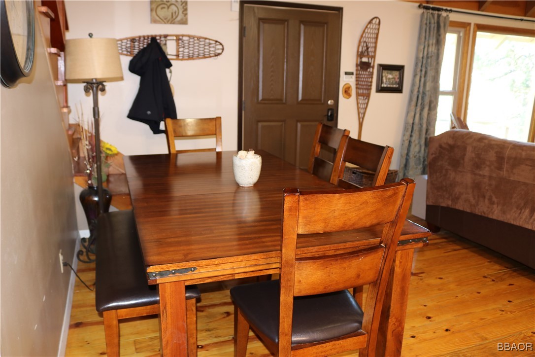 21 Holcomb Valley Road Fawnskin, CA 92333 - Photo 7 of 24 Notice the beautiful knotty pine wood flooring