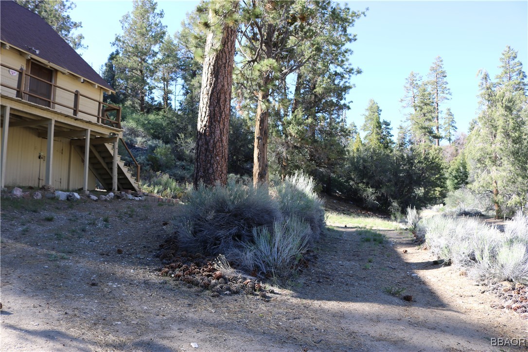21 Holcomb Valley Road Fawnskin, CA 92333 - Photo 9 of 24 Plenty of parking on the horseshow shaped driveway.