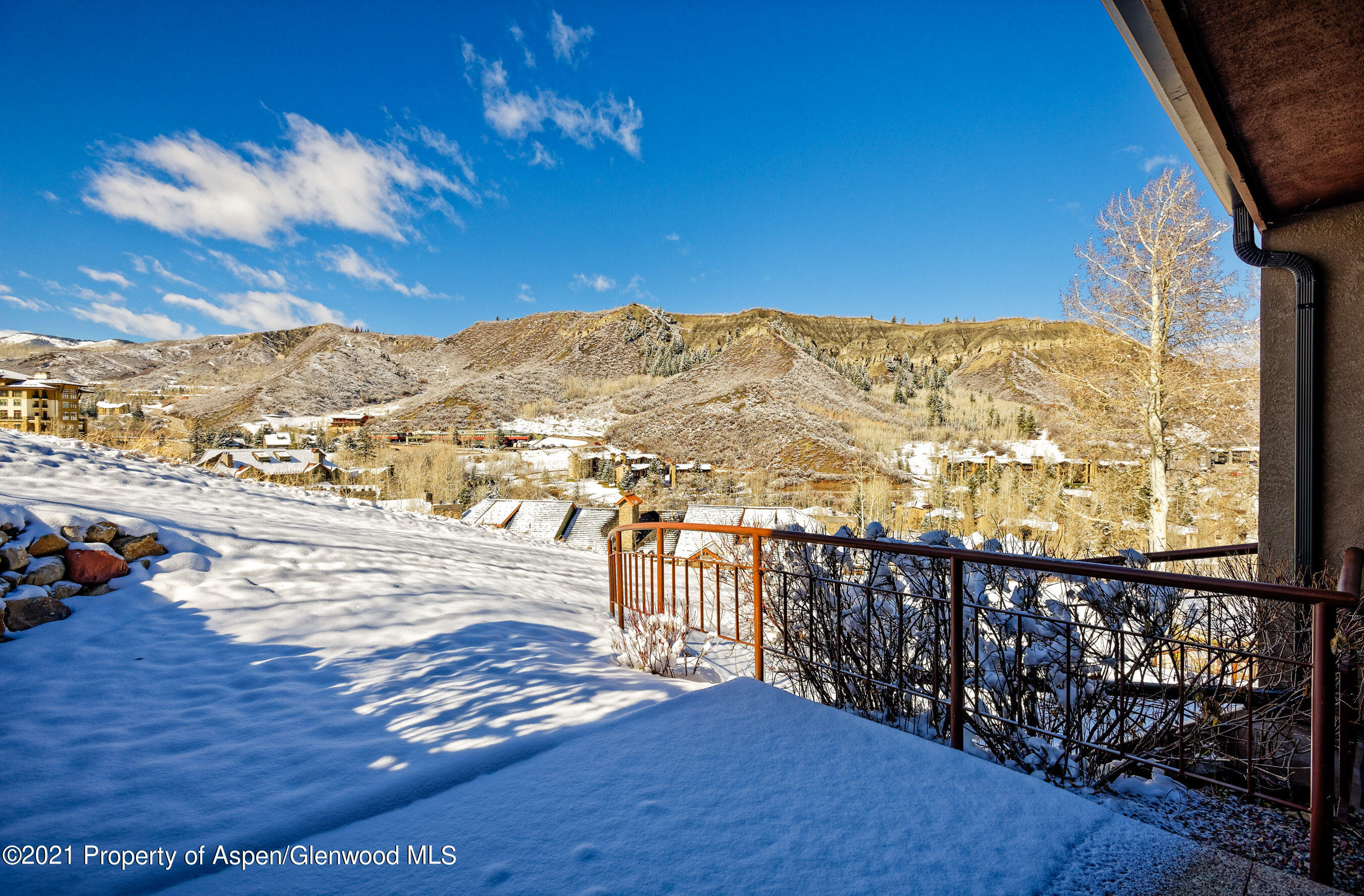 810 Ridge Road, Unit 2 Snowmass Village, CO 81615 - Photo 20 of 31 a view of balcony with furniture