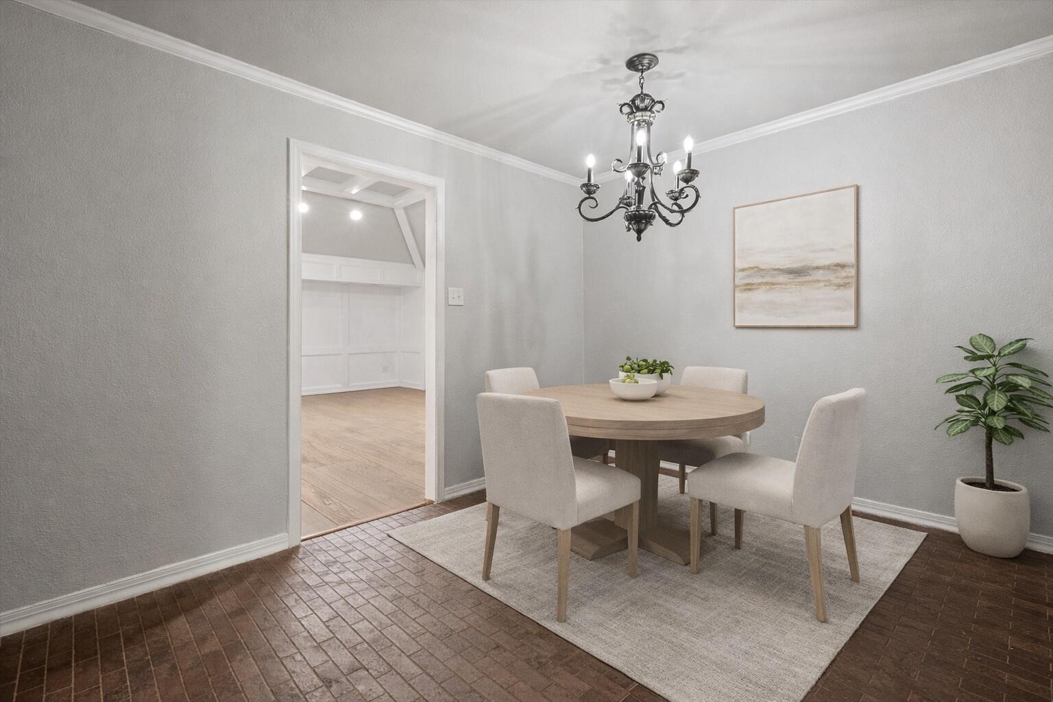 5101 2nd Street Lubbock, TX 79416 - Photo 12 of 41 Breakfast Nook Staged