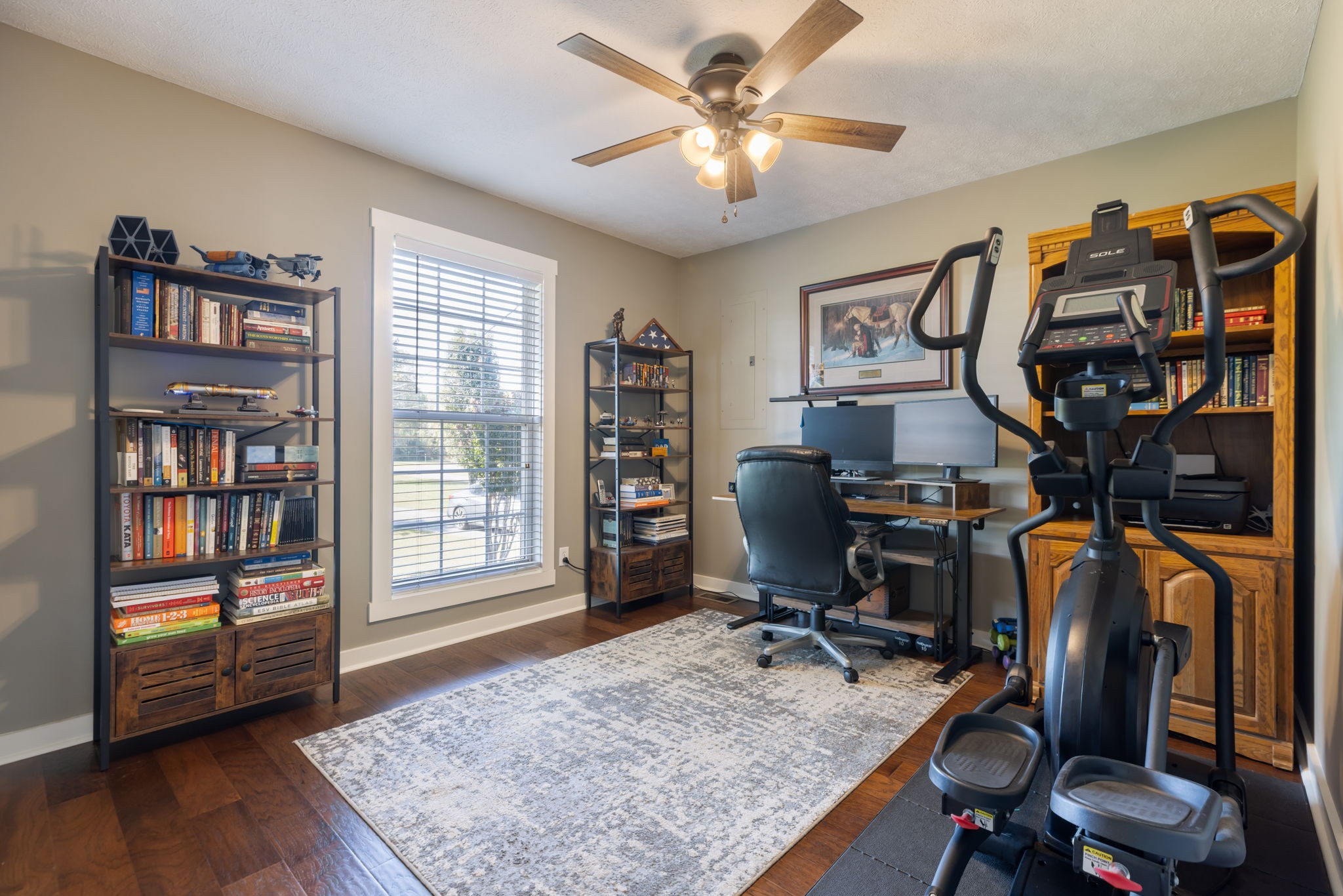 2118 Horton Way Lewisburg, TN 37091 - Photo 22 of 58 a view of a workspace with furniture and a window