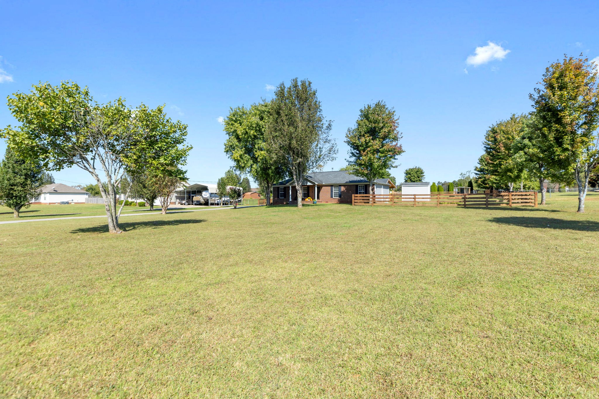 2118 Horton Way Lewisburg, TN 37091 - Photo 25 of 58 a view of a swimming pool with an outdoor space and seating area