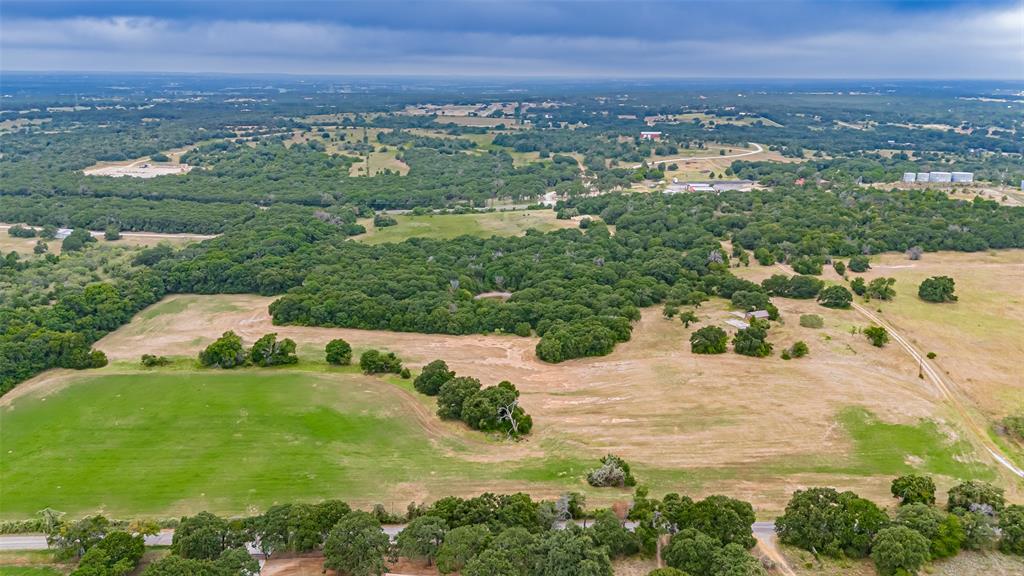 Aerial overview of property's location