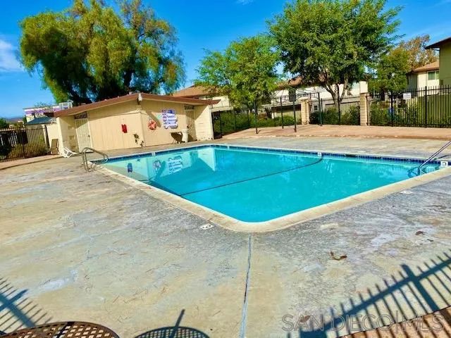 a view of a house with pool