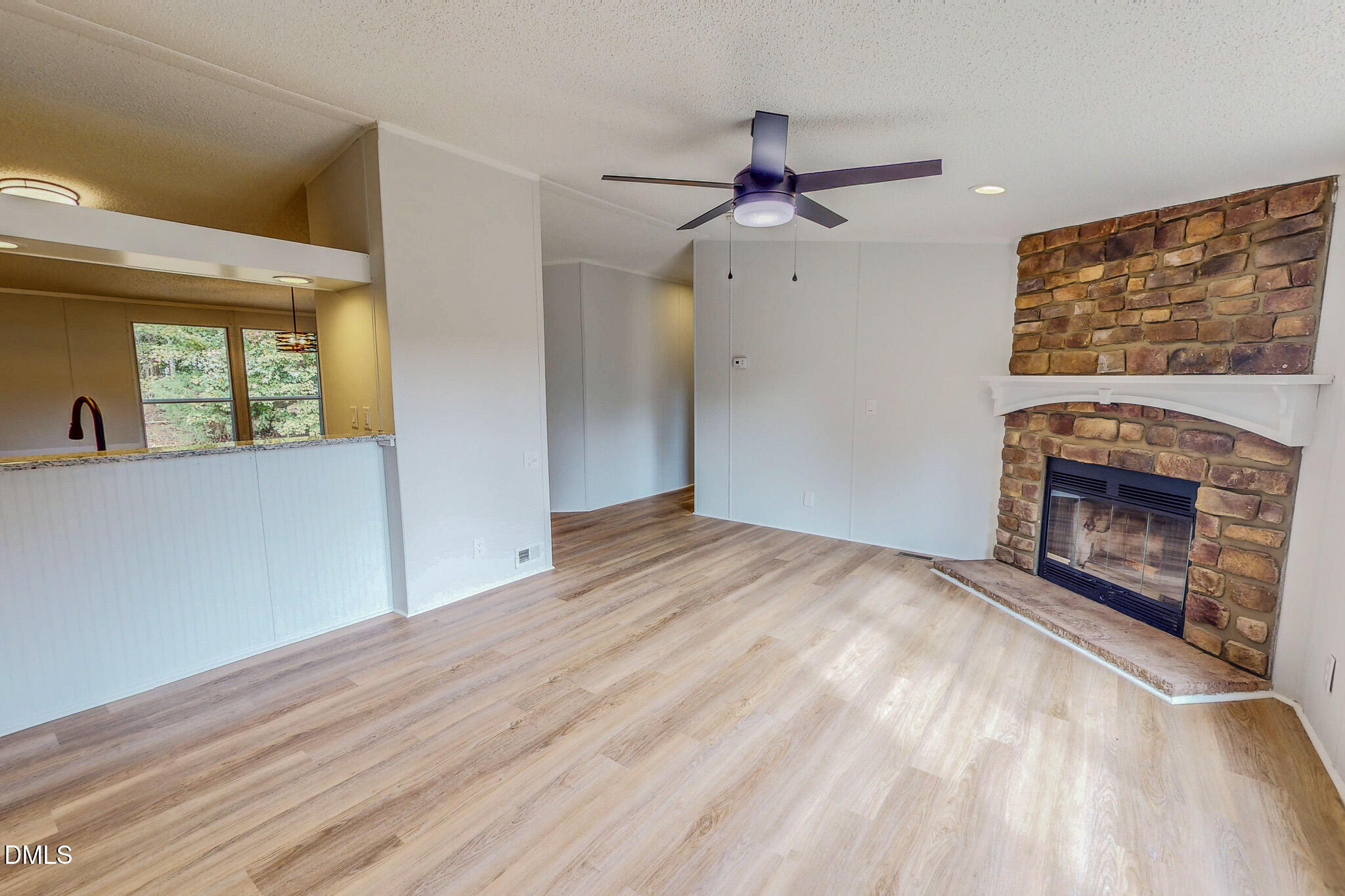 1469 Mollie Mooney Road Roxboro, NC 27574 - Photo 2 of 52 a view of empty room with window and fireplace