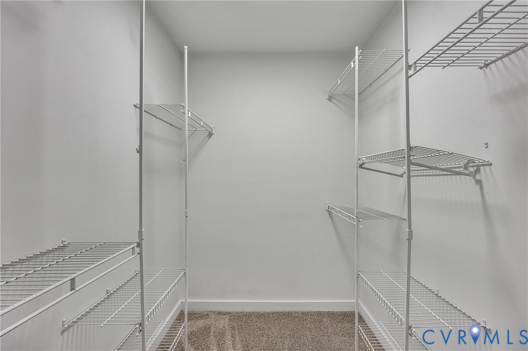 2604 Whispering Oaks Terrace Midlothian, VA 23112 - Photo 22 of 35 Walk in closet with carpet flooring