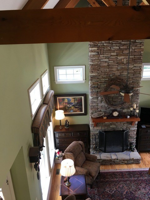 8630 East Hopewell Road Musella, GA 31066 - Photo 5 of 28 a living room with furniture and a fireplace
