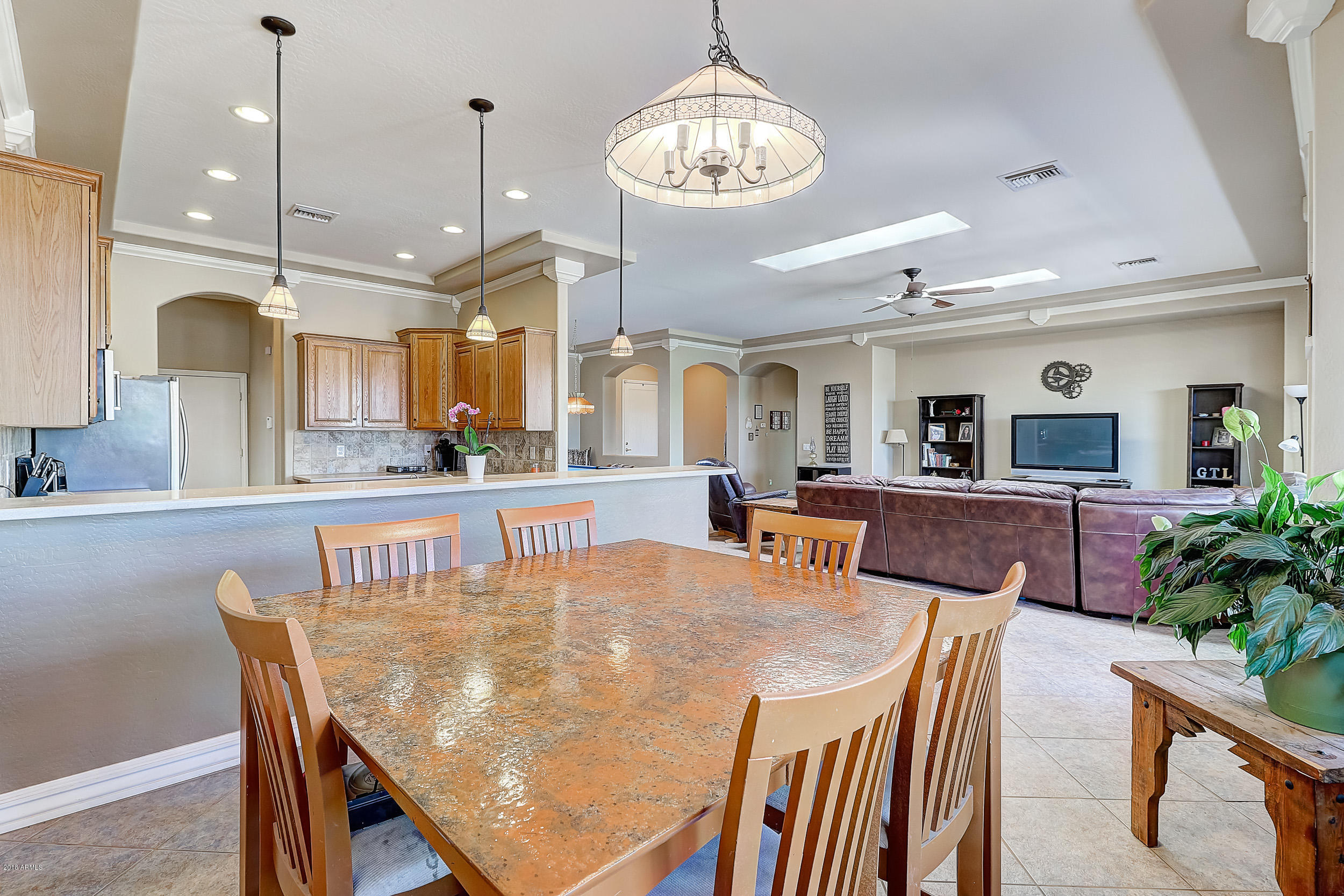 22850 West Sierra Ridge Way Wittmann, AZ 85361 - Photo 9 of 27 View From Breakfast Nook