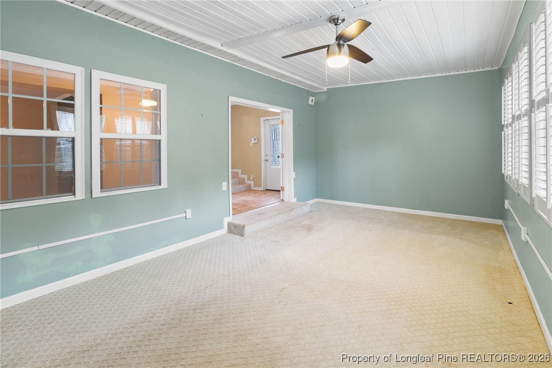 150 Old Vander Road Fayetteville, NC 28312 - Photo 17 of 38 an empty room with windows and fan