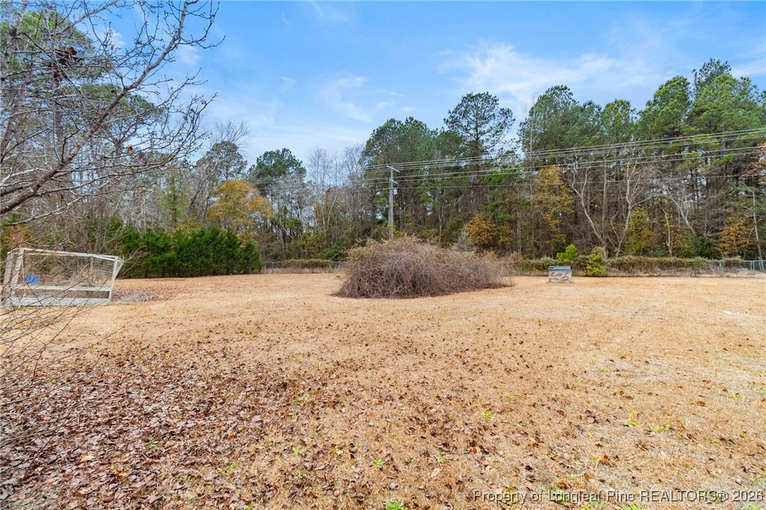 150 Old Vander Road Fayetteville, NC 28312 - Photo 31 of 38 a backyard of a house with lots of green space
