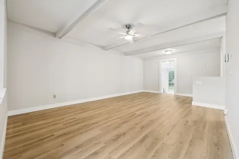 wooden floor in an empty room