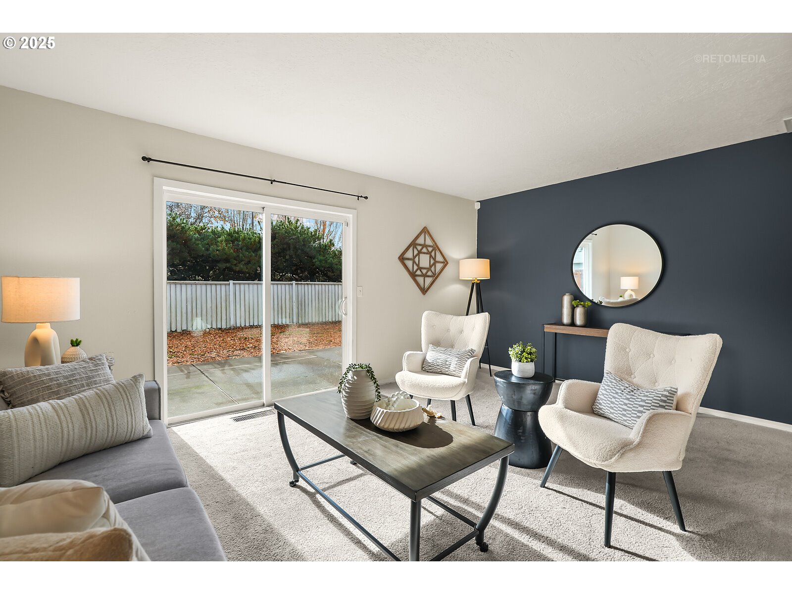 20490 Southwest Frances Street Beaverton, OR 97003 - Photo 6 of 32 a living room with furniture a rug potted plant and a large window