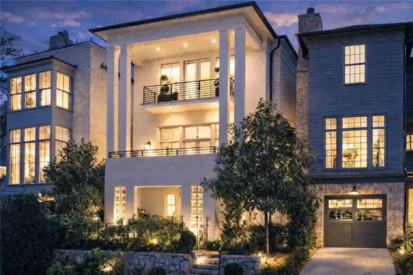 a view of front door