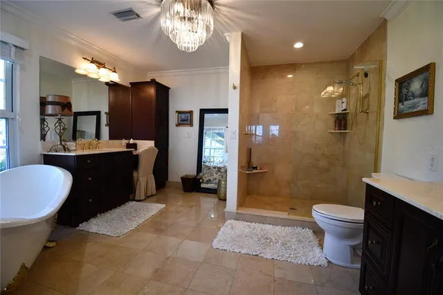a dining table with a view of living room
