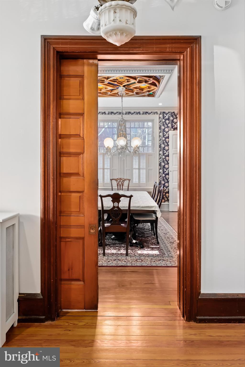 207 Main Street Riverton, NJ 08077 - Photo 15 of 52 Pocket Doors in Formal Dining/Living Rooms