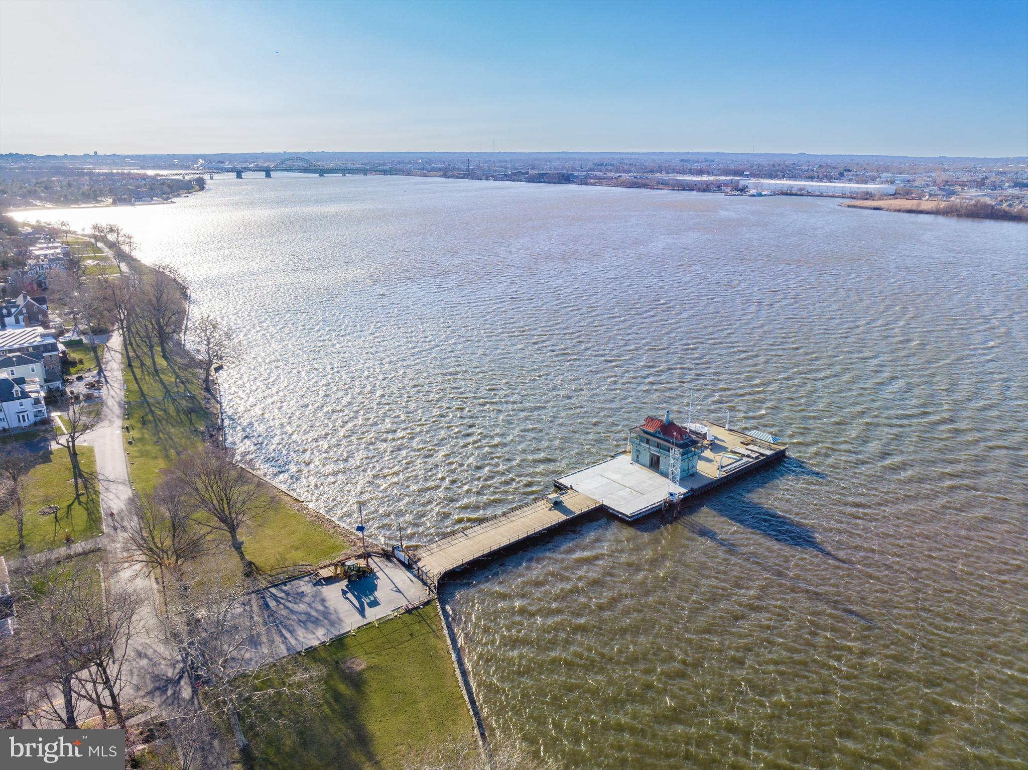 207 Main Street Riverton, NJ 08077 - Photo 52 of 52 Ariel View - Proximity to Riverton Yacht Club
