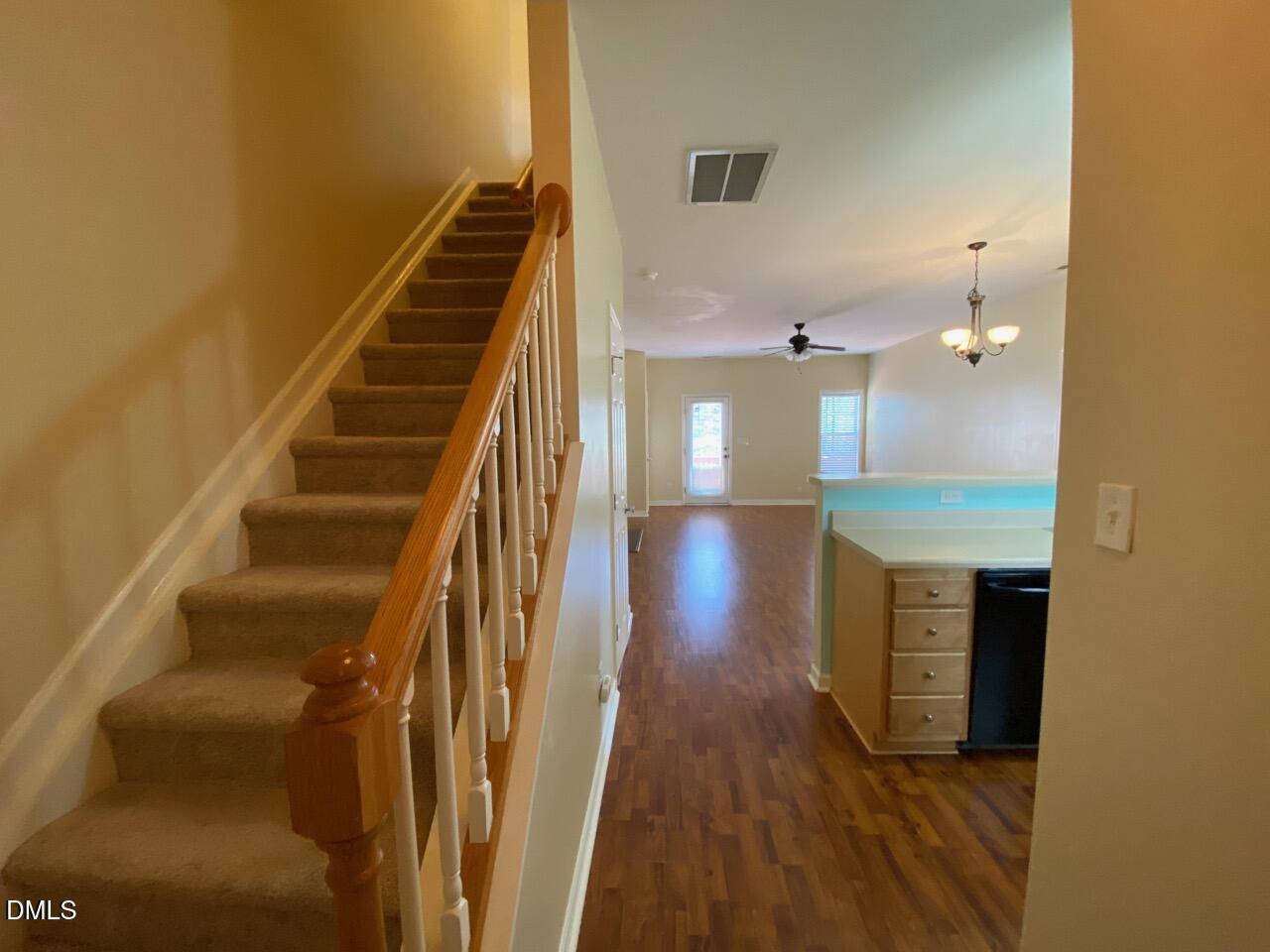 2513 Bay Harbor Drive Raleigh, NC 27604 - Photo 3 of 19 a view of entryway and hall with wooden floor