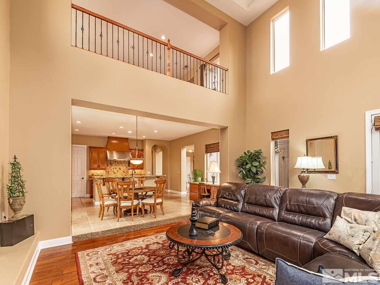 1871 Laurel Ridge Drive Reno, NV 89523 - Photo 15 of 35 a living room with furniture and wooden floor