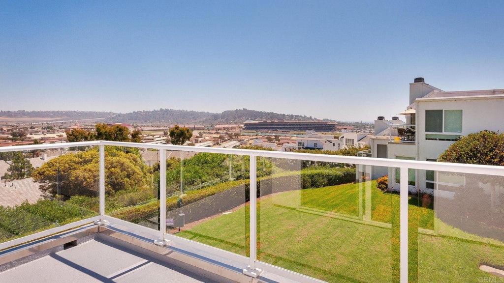 365 Longden Lane Solana Beach, CA 92075 - Photo 17 of 26 a view of a balcony with ocean view