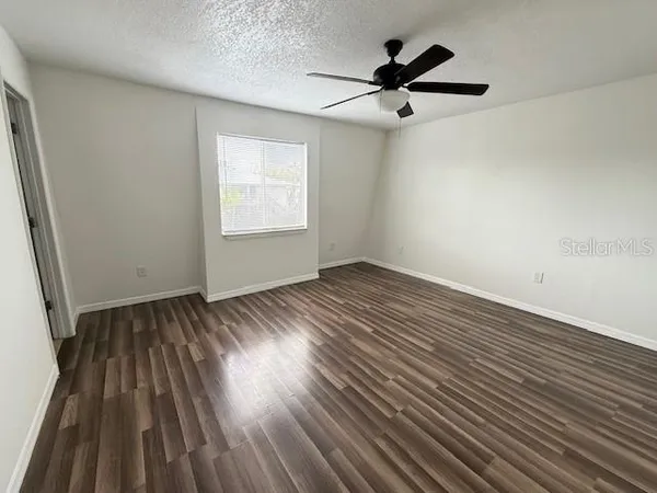 wooden floor in an empty room