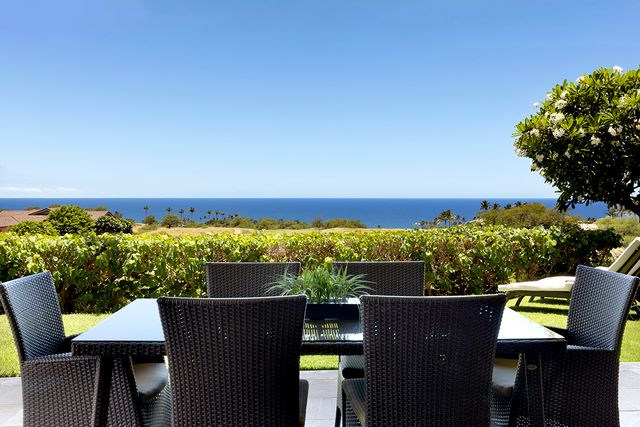 swimming view of lake from balcony with seating space