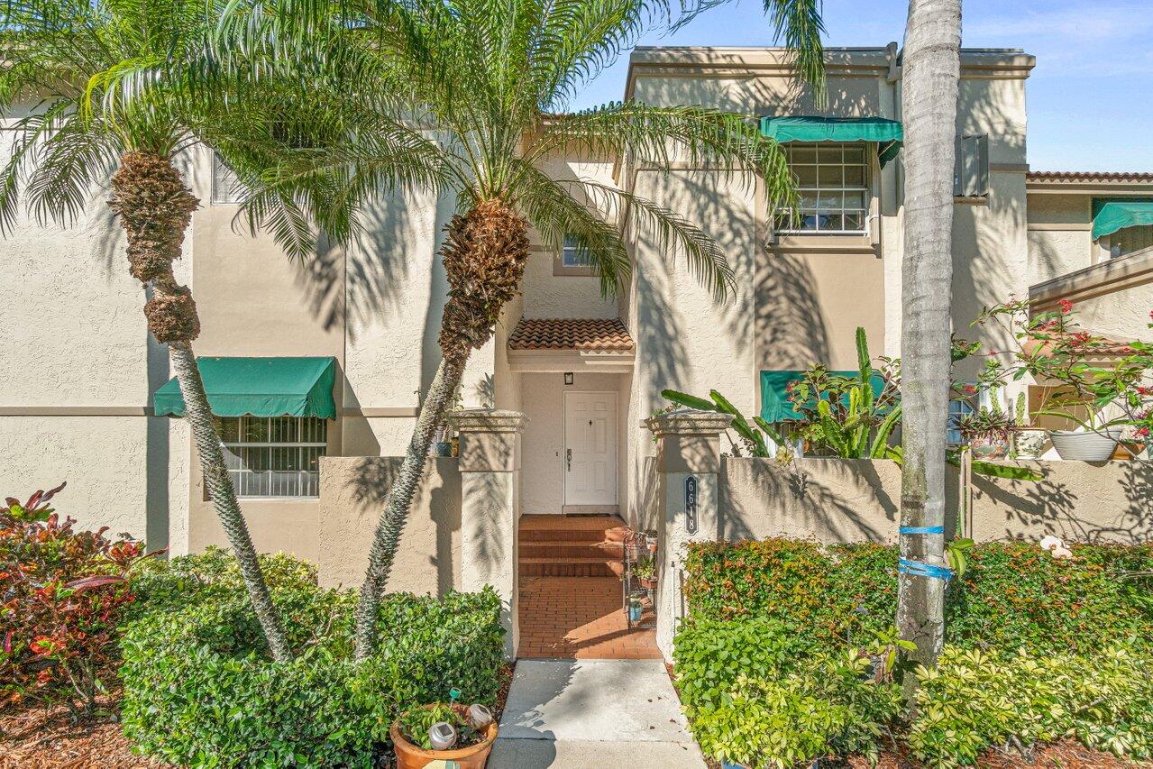 6618 Via Regina Boca Raton, FL 33433 - Photo 1 of 28 Front Elevation
