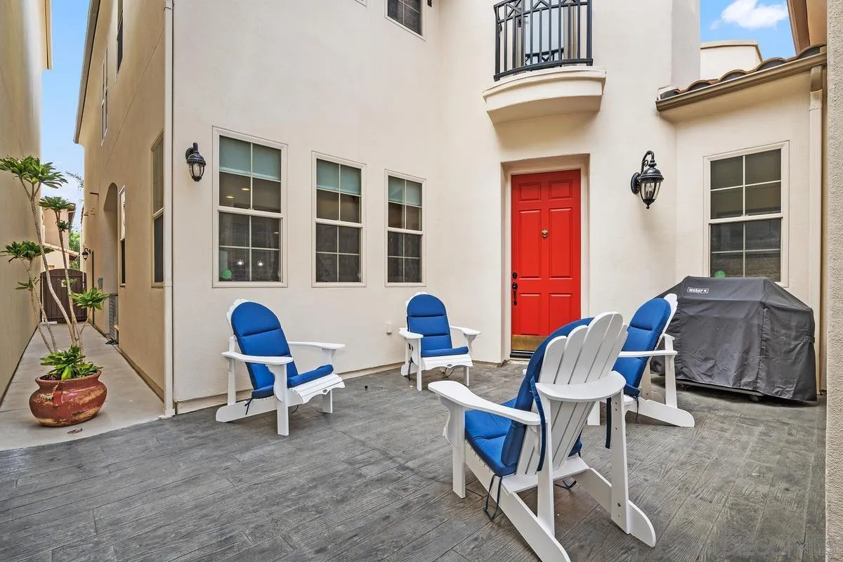 2124 Historic Decatur Road San Diego, CA 92106 - Photo 27 of 40 a group of chairs sitting in front of a building