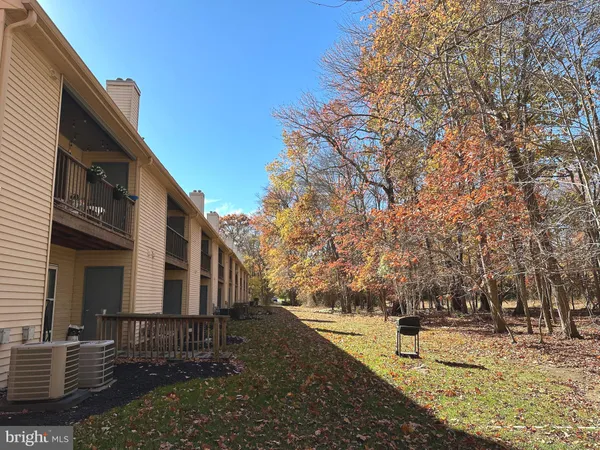 a view of a house with backyard and trees