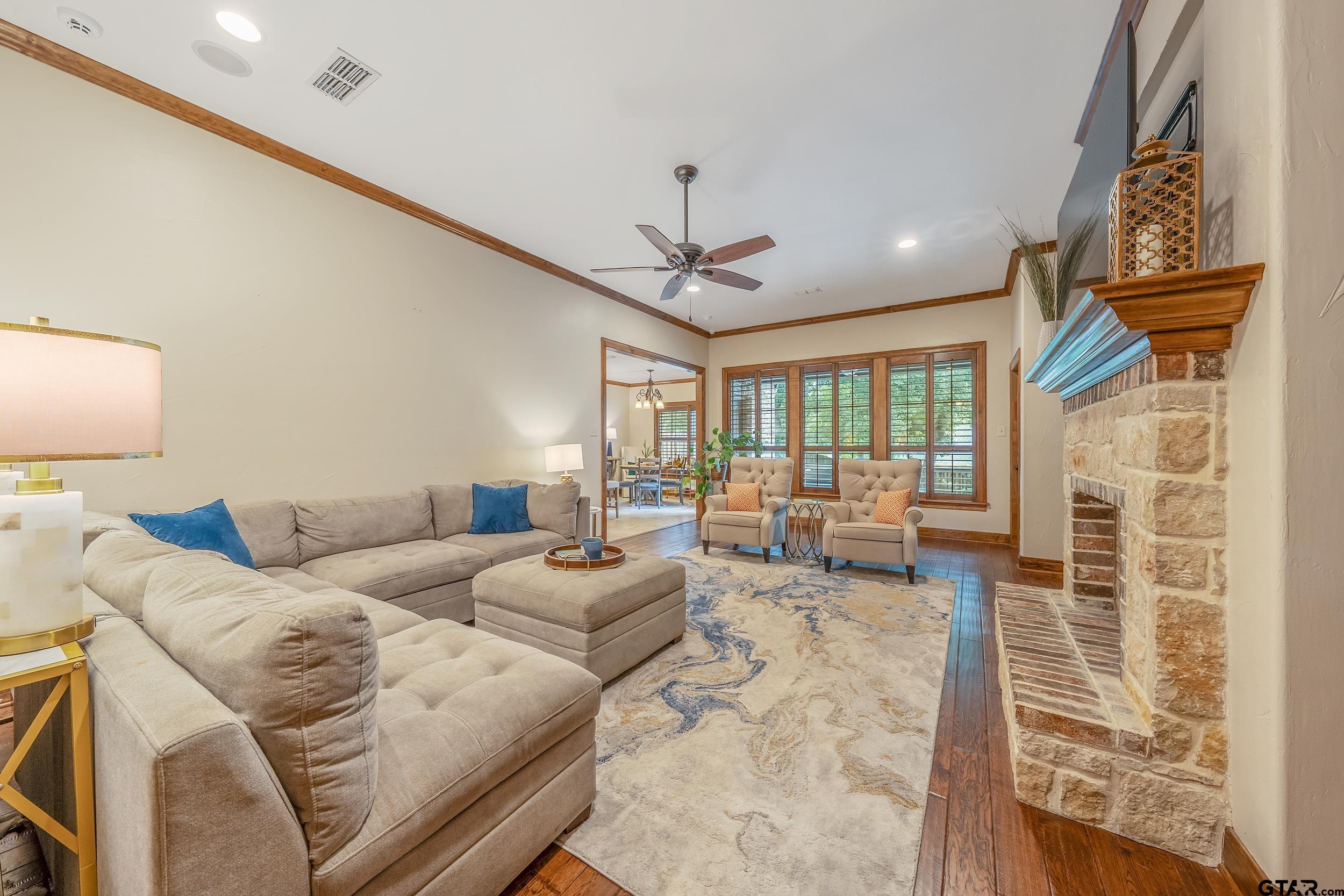 7216 Princedale Tyler, TX 75703 - Photo 7 of 27 a living room with furniture and a large window