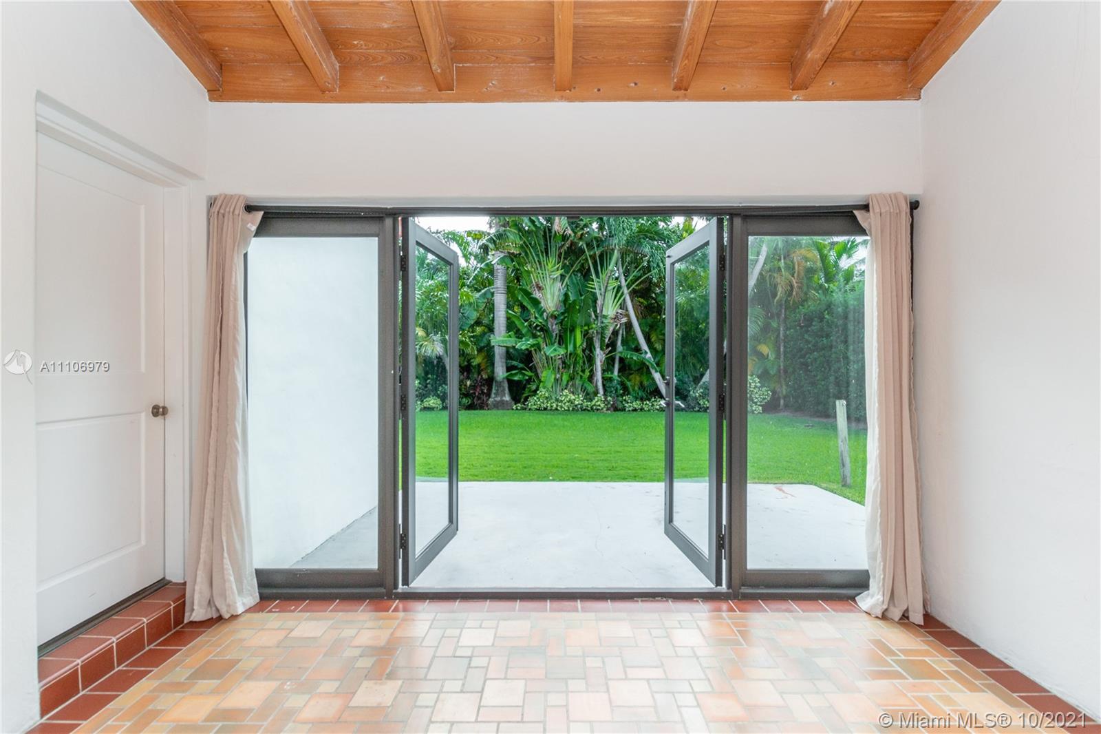 a view of outdoor space and deck