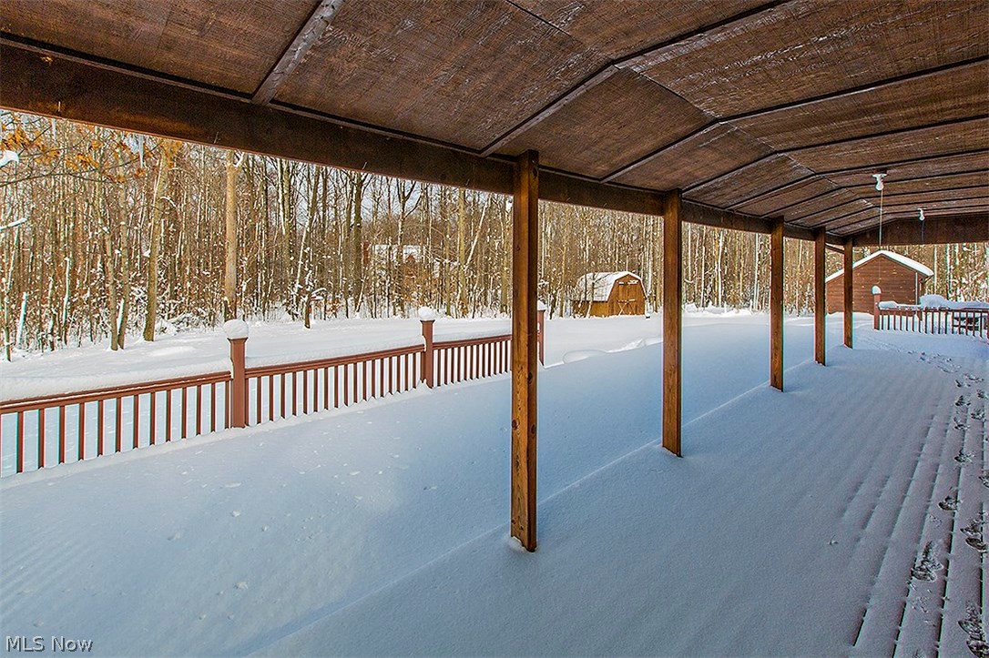 11575 Colburn Road Painesville, OH 44077 - Photo 3 of 23 The deck is accessed from master bedroom and family room.
