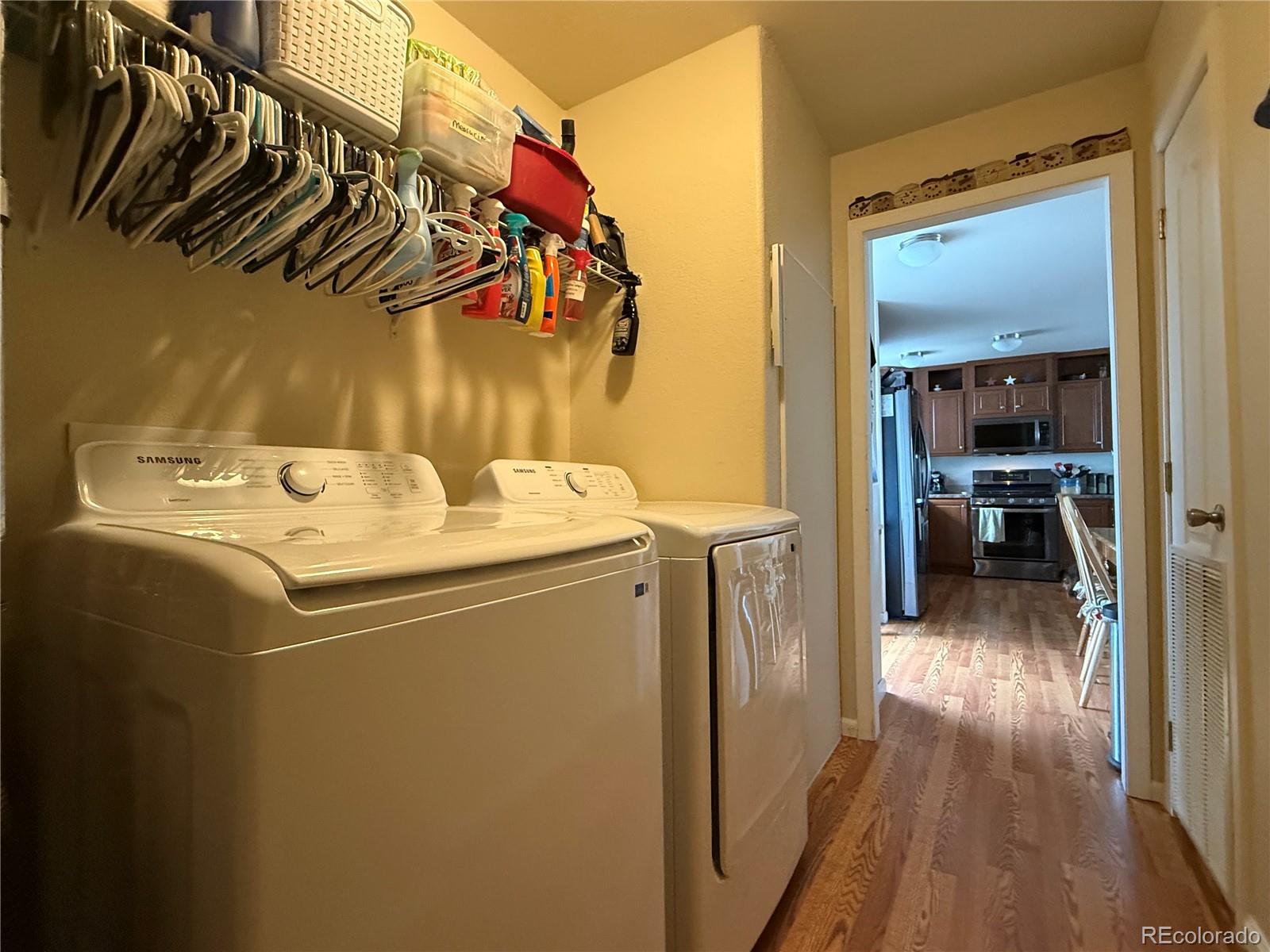 17190 Mt Vernon Road Golden, CO 80401 - Photo 16 of 21 a utility room with dryer and washer