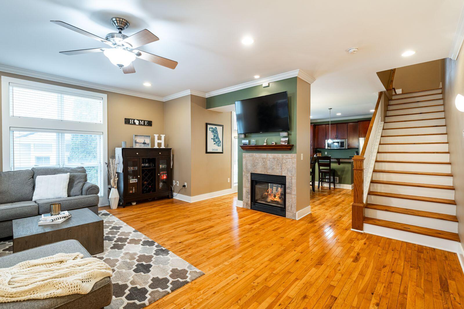 Bright & Open Living Space