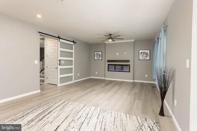 a view of a livingroom with a fireplace