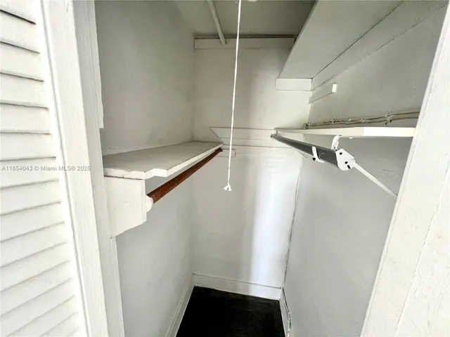 a view of walk in closet