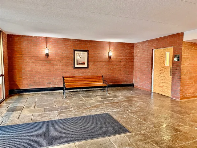 a view of room with door