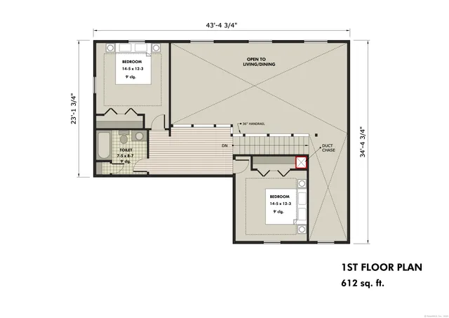 a picture of a floor plan